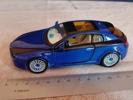 Burago Alfa Romeo Brera blau 1:32 bearbeitet 🚘🔥❤️‍🔥