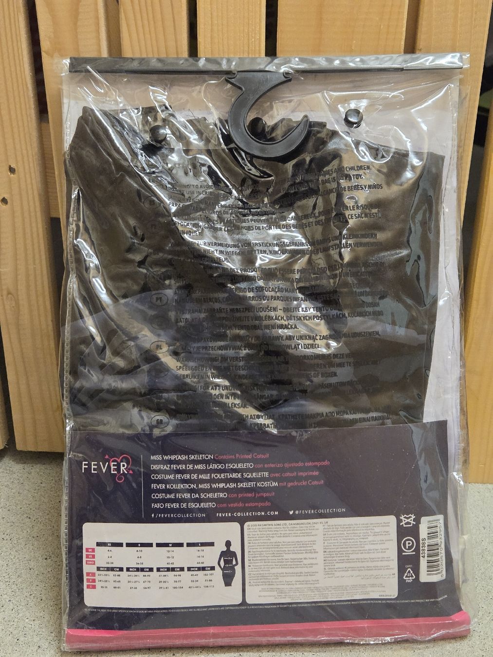 Costumi: Neues, originalverpacktes Skelett Damenkostüm – Nuovo e nell'imballaggio originale da Emmen venduto da GrabandGo 1