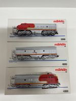 Märklin H0, AC Analog, 4063, 3060, 4060 Santa Fe, Bespielt