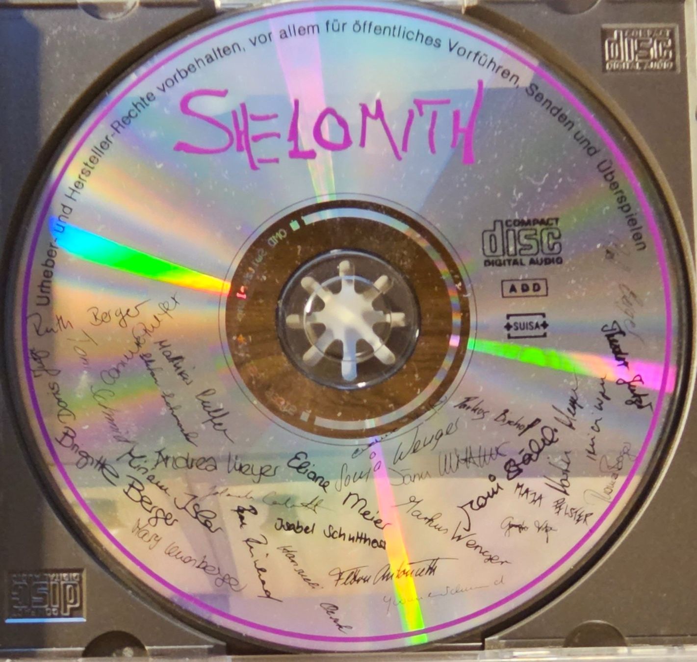 CD: Shelomith Chor - Shelomith – Usato da Wahlen b. Laufen venduto da Cg10 3