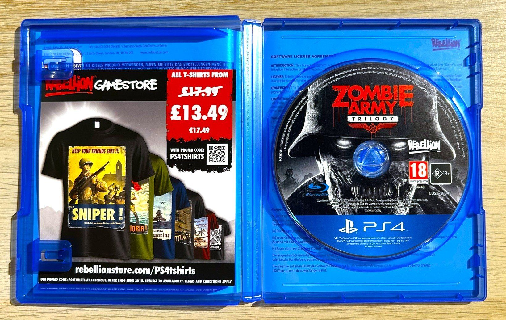 Sony Jeux: Zombie Army Trilogy PS4 – D'occasion à St. Gallen par Alpine.Arcade 2