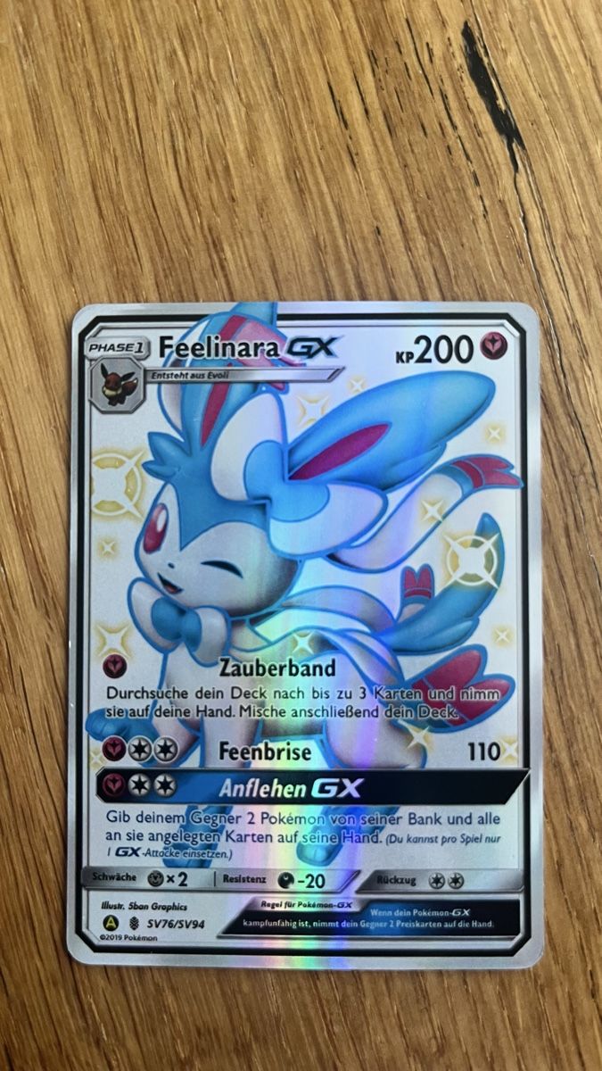 Pokémon Carte collezionabili: Pokémon Feelinara GX SV76/SV94 – Nuovo (secondo la descrizione) da Oberrieden venduto da phmsales