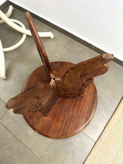 Tische: aUfwEnDIG geChnItZtEr HoLz KLapptisCh – Gebraucht aus Winkel von zeho 5