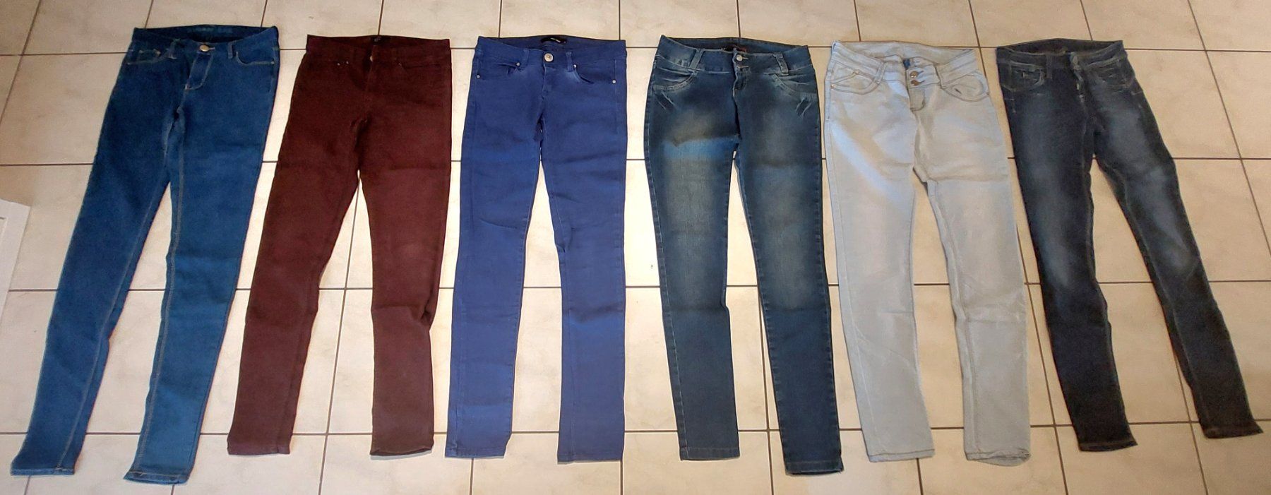 Pantaloni: 6x Skinny Jeans Gr.34/36 – Usato da münchenstein venduto da ewu_8lcz