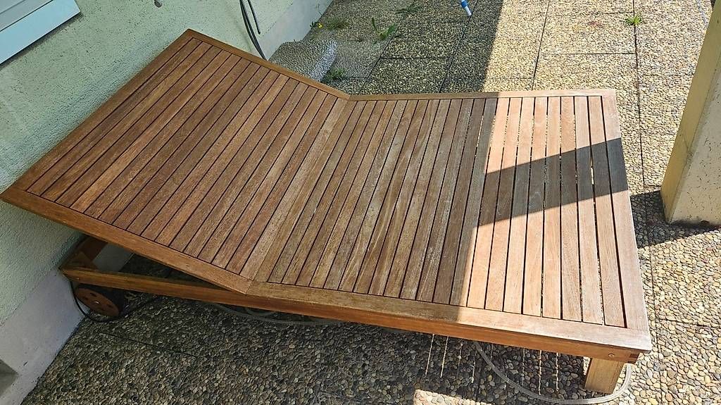 Liegen & Liegestühle: Garten Doppelliege aus Holz – Gebraucht aus Wil SG von Dasche 2