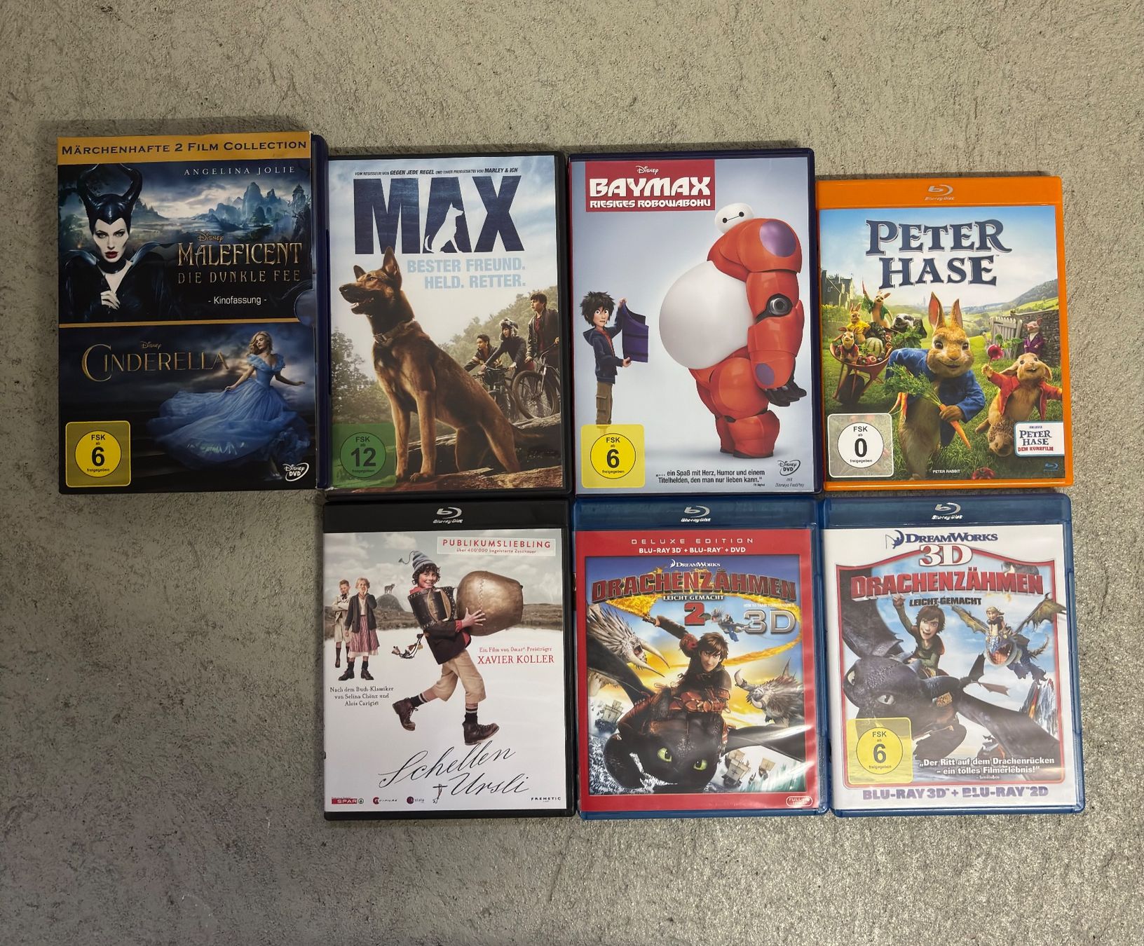 Tutti i DVDs: Blu-ray/DVD Sammlung Kinder & Familie – Usato da Sonterswil venduto da VD-Service