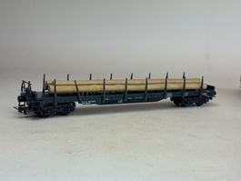 VE1- Liliput Rungenwagon mit Holzladung