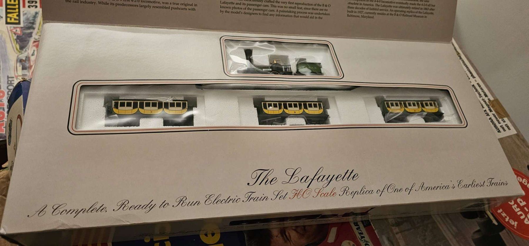 Modellini di ferrovie: H0 Lok The Lafayette – Nuovo e nell'imballaggio originale da Siblingen venduto da Alpina8
