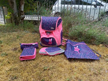 Funki Schulrucksack - FLEXY-Bag Pink Fairy Neon