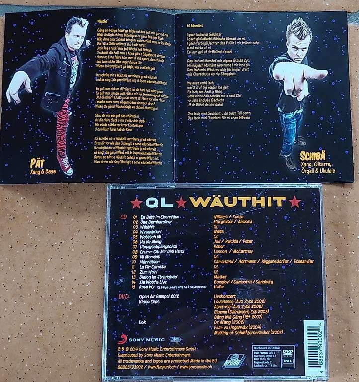 CD: Hand-Signierte CD + DVD von QL – Usato da Utzenstorf venduto da Waldi66 1