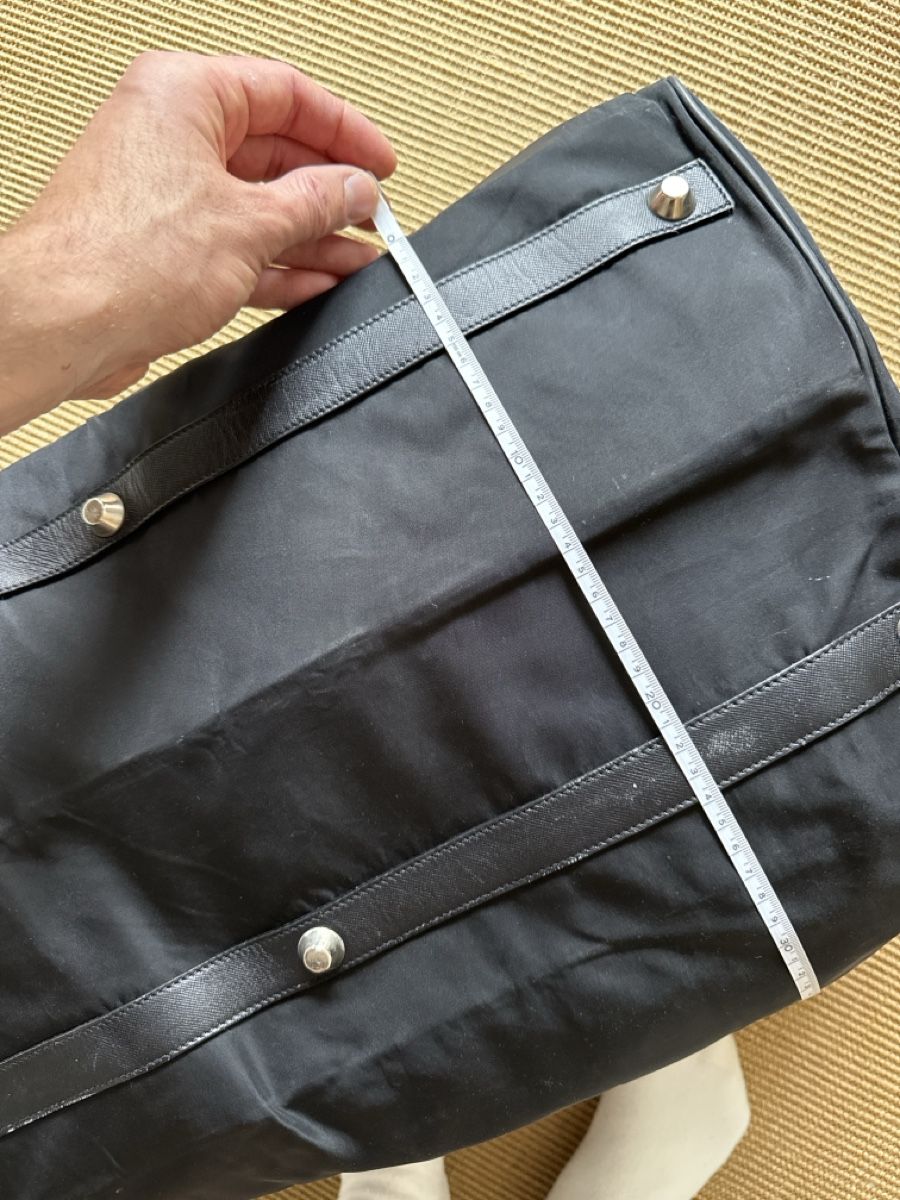 Prada Borse: Prada Reisetasche Nylon schwarz – Usato da Zürich venduto da Ralph12345 5