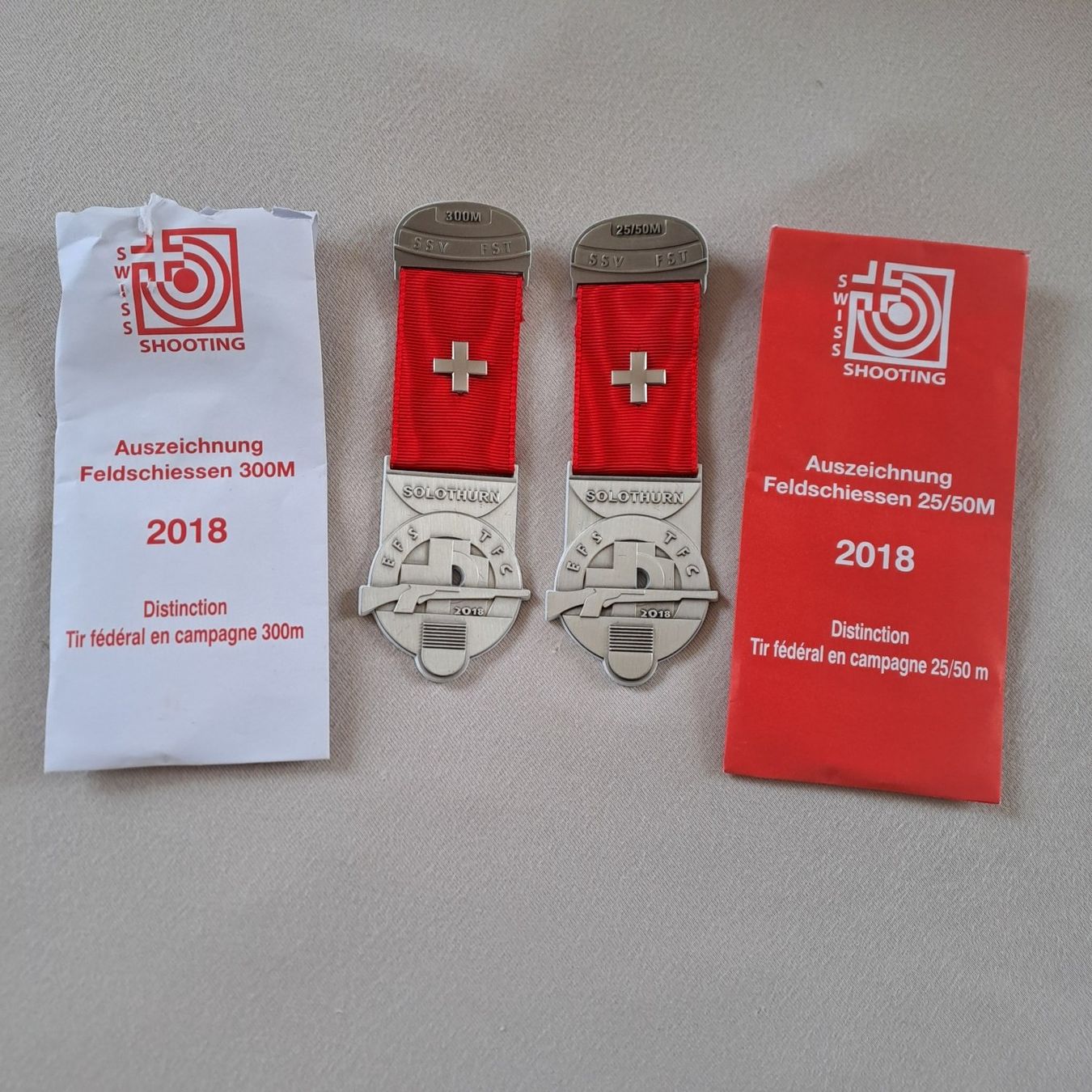 Medaglie: Feldschiessen 2018 – Nuovo (secondo la descrizione) da Gipf-Oberfrick venduto da Mig_29