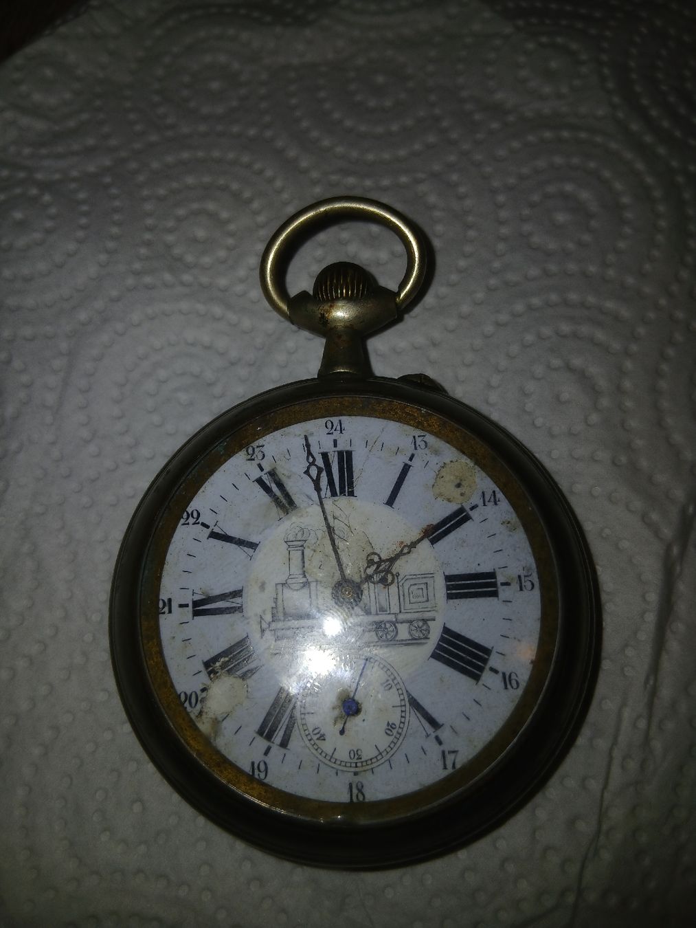 Orologi: Antike grosse Taschenuhr Defekt – Difettoso da Heimberg venduto da smi_jl82