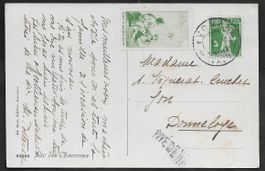 1912 AK VORLÄUFER II franz. o YVONAND SBK 1000.- Top ab 1.-