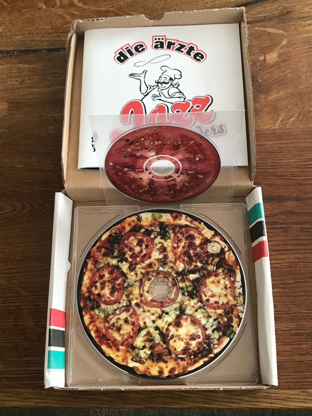 CDs: DIE ÄRZTE - Jazz ist anders - 2CD - Pizza Box – Gebraucht aus Buchs AG von Archie 2