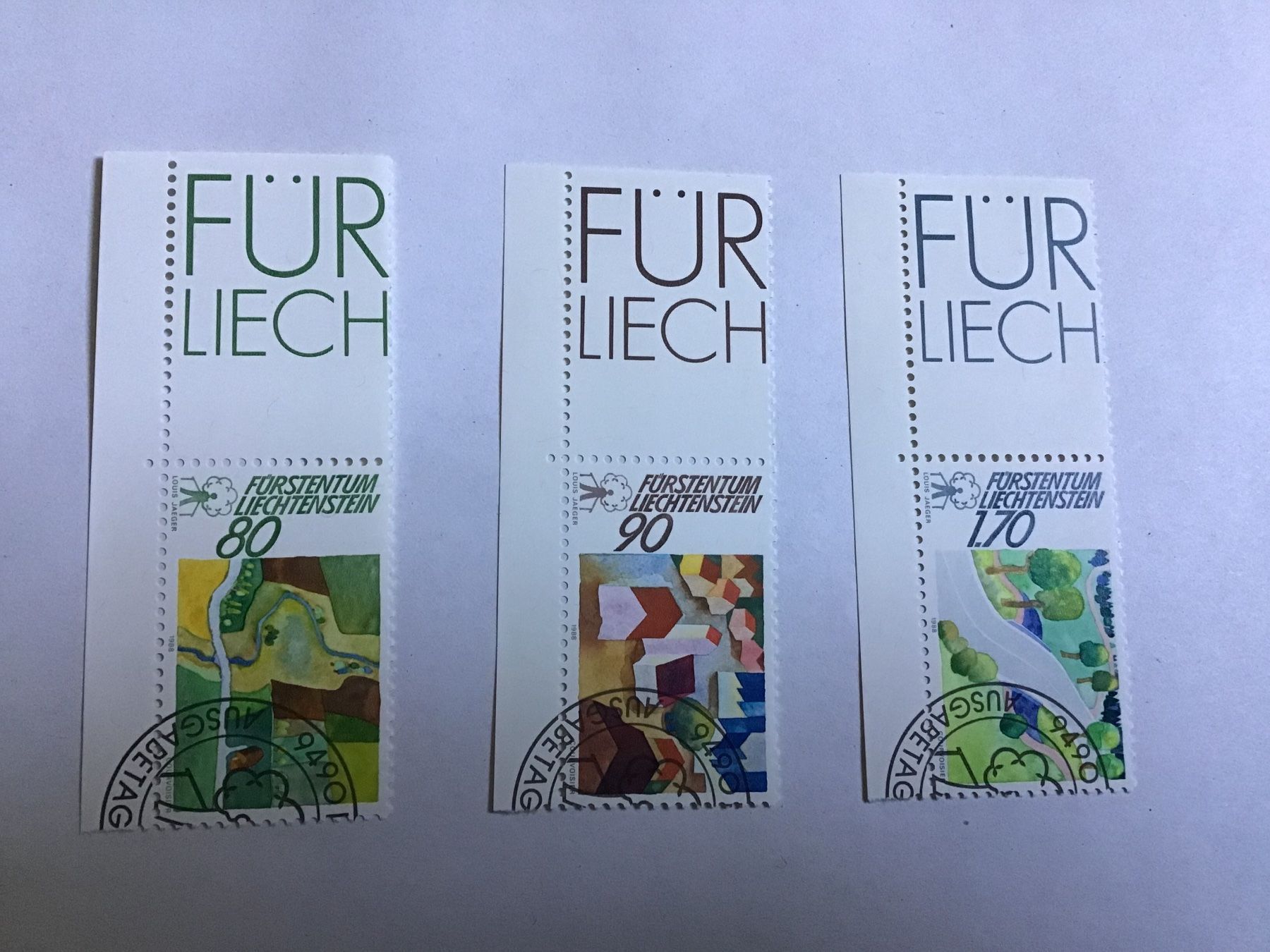 Tous les timbres: liechtenstein briefmarken 1988 – Neuf (Voir description) à liestal par makai05