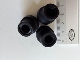 3 Gummistopper für Fotostativ - Nagelneu