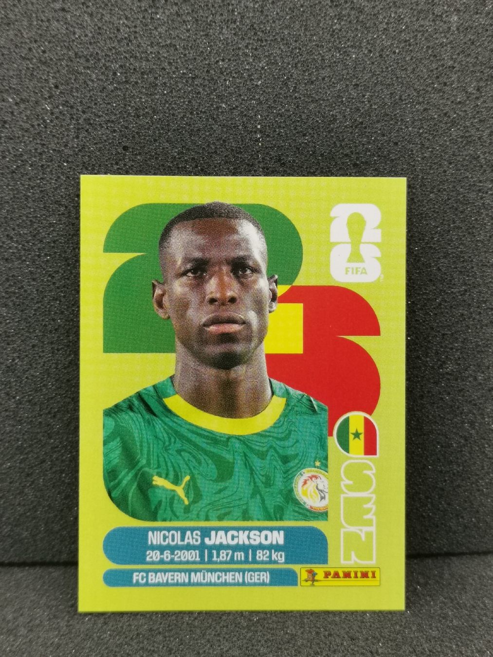 Panini Carte collezionabili: Panini Wm 2026 Sticker :Nicolas Jackson Sen 19 – Usato da Einsiedeln venduto da sza_588x