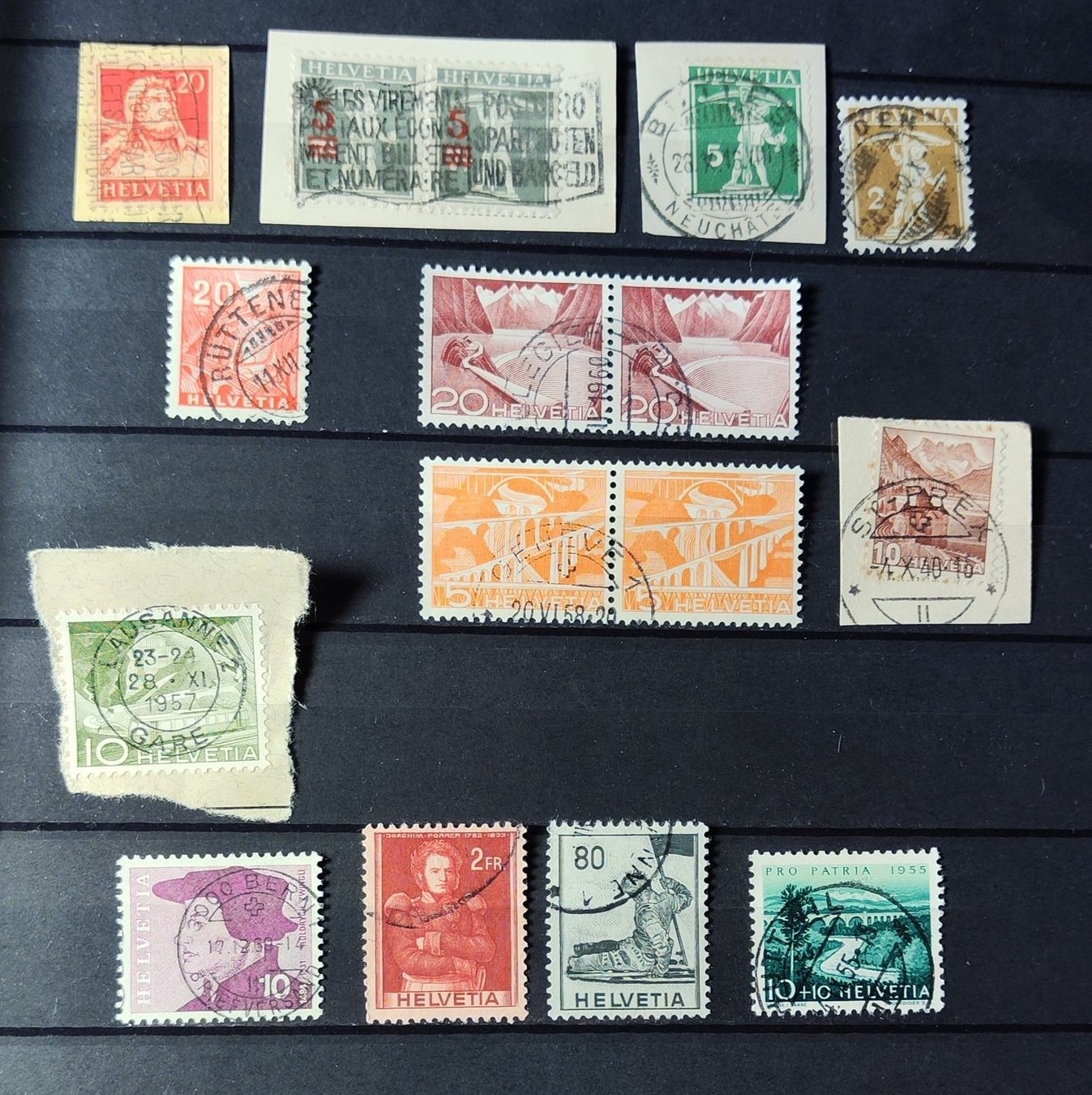 Album: Briefmarkensammlung Schweiz – Usato da Lenzburg venduto da Dani_Lenzburg 7