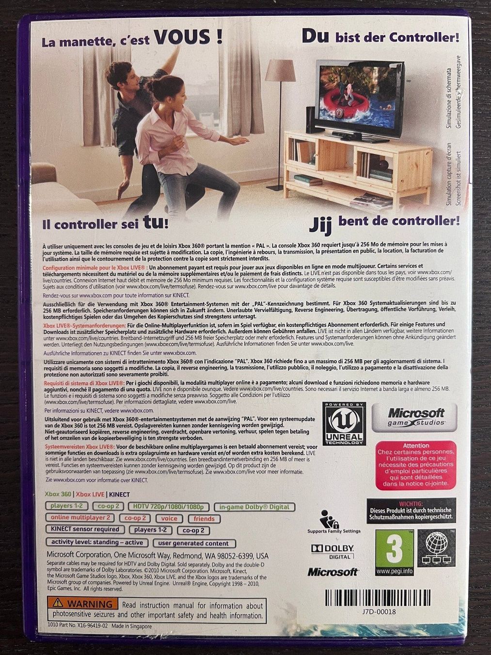 Microsoft Giochi: Kinect Adventures – Usato da Zürich venduto da GameFreunde 1