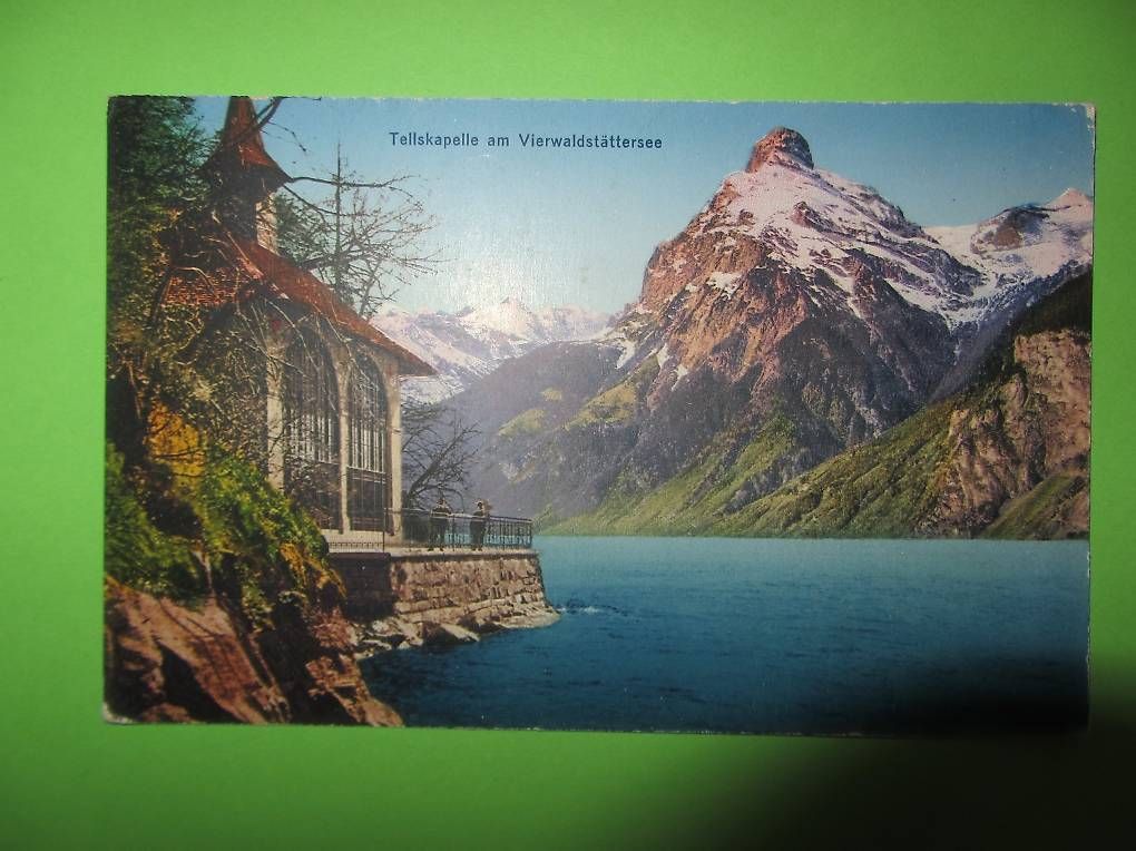 Cartoline postali: Ansichtskarte Tellskapelle am Vierwaldstätersee – Usato da Malters venduto da Hausi88