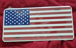 USA Kennzeichen Deko - Neu und in Folie verschweisst!