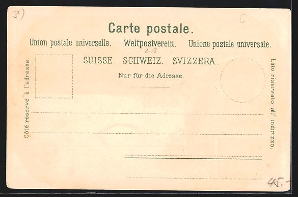 Cartoline postali: Litho Grindelwald, Gletscher u. Gletsche – Usato da Berlin venduto da bartko-reher 1