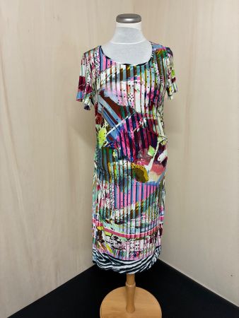 Farbenfrohes Kleid von Apanage in Grösse 42