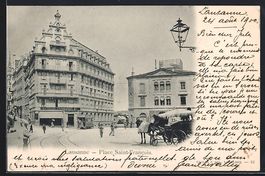 Lausanne, Place Saint-Francois et l'Hote