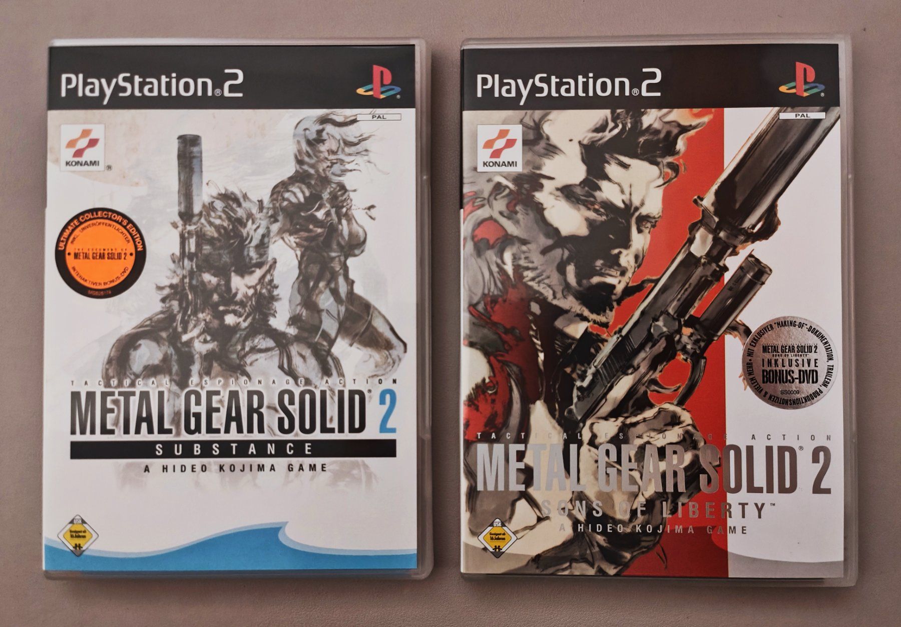 Giochi: Metal Gear Solid 2  & MGS 2 Substance PS2 - NEUWERTIG – Nuovo (secondo la descrizione) da Bern venduto da breesell321