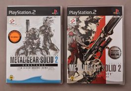 Metal Gear Solid 2  & MGS 2 Substance PS2 - NEUWERTIG