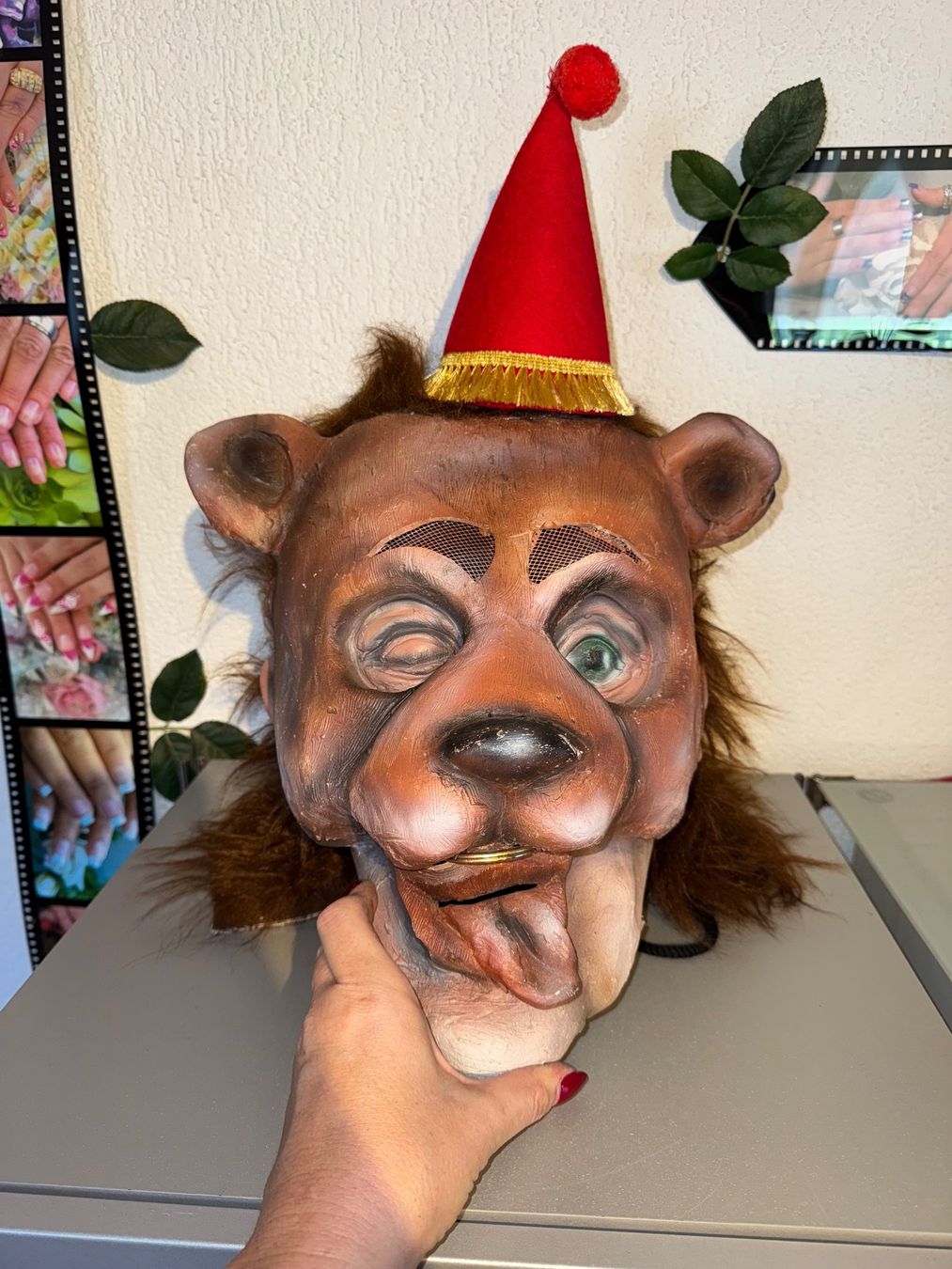 Maschere: Fastnachtsmaske, Larve – Usato da Grosswangen venduto da Second_hand_paradise