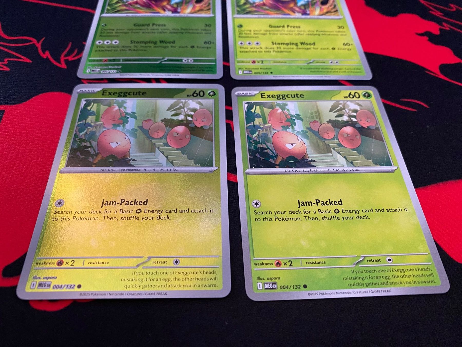 Pokémon Sammelbilder & Trading cards: Mega Evolutions - Exeggcute & Exeggutor set (Basic & R.Holo) – Neu (gemäss Beschreibung) aus Winterthur von PikaPoki 2