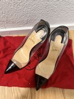 Christian Louboutin Pumps Gr.38.5 Schwarz/Transparent Top