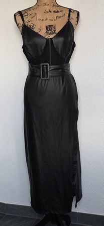 Elegantes  Sexy Kleid in Leder Optik, Grösse XXXL !