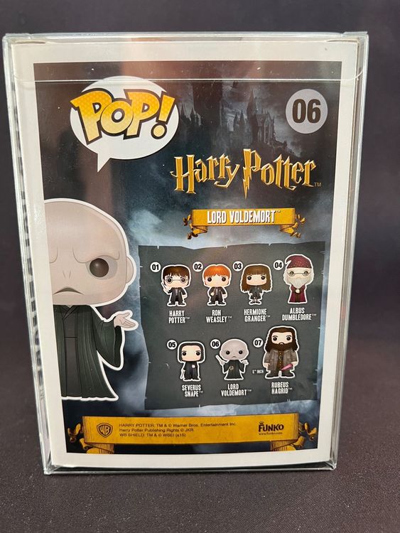 Funko POP! Harry Potter - Lord Voldemort #06 + Protektor