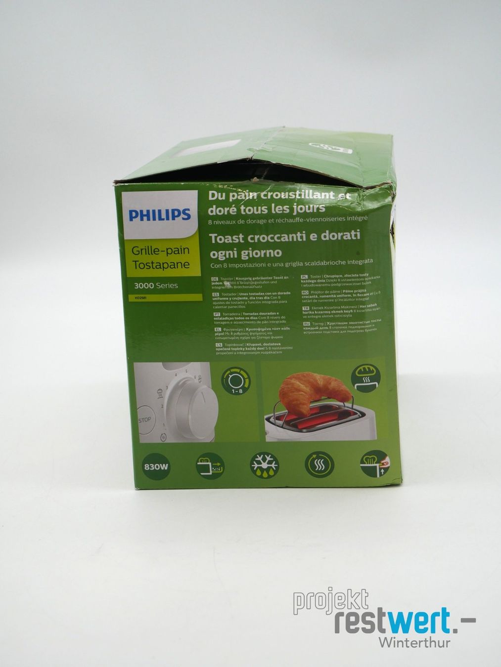 Philips Appareils de cuisine: PHILIPS Toaster Daily Collection HD2581 – Neuf (Voir description) à Winterthur par Restwert_Winterthur 4