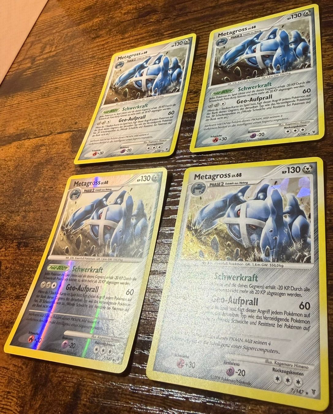 Pokémon Carte collezionabili: Metagross Holo, cracked Ice Holo & Reverse Holo 7 – Usato da Zürich venduto da PEACECOCOON 1