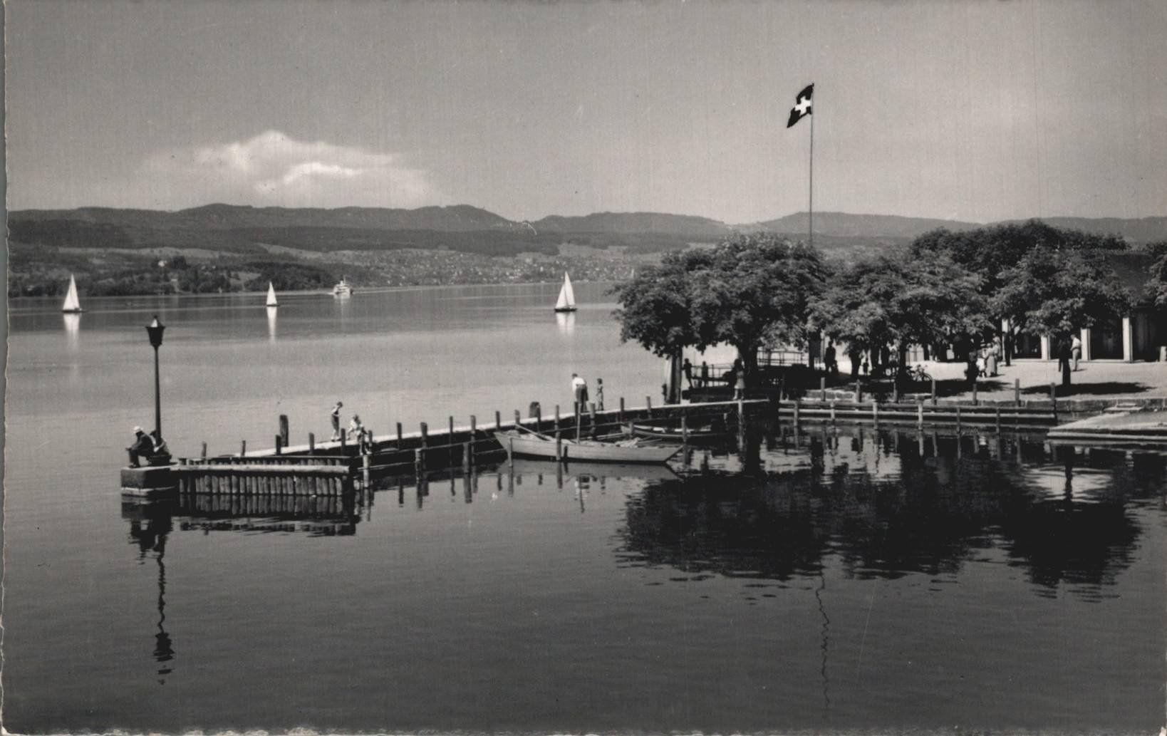Ansichtskarten: Ansichtskarte Männedorf Zürichsee – Gebraucht aus Oberkirch LU von sa_kr