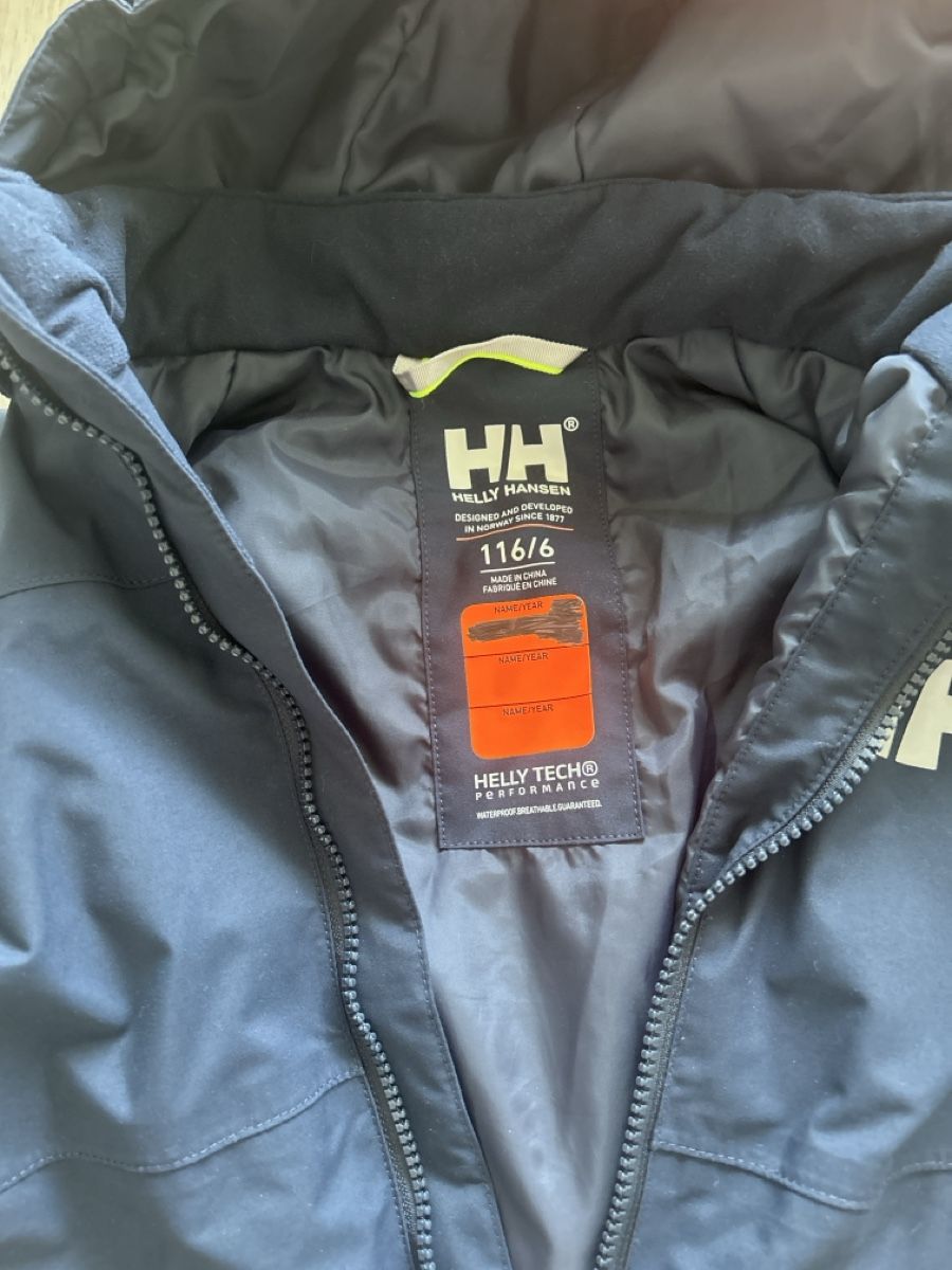 Helly Hansen Vestes & Manteaux: Helly Hansen Jacket Blue Size 116/6 Used – D'occasion à Zürich par ThePicker 1