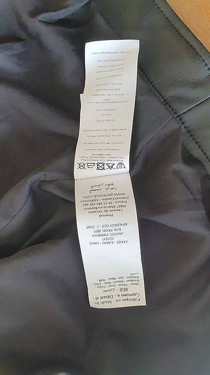 Giacche: Blouson simili-cuir Gr CH 38 / Eur 40 Kunstleder Jacke – Usato da Prêles venduto da Syga 3
