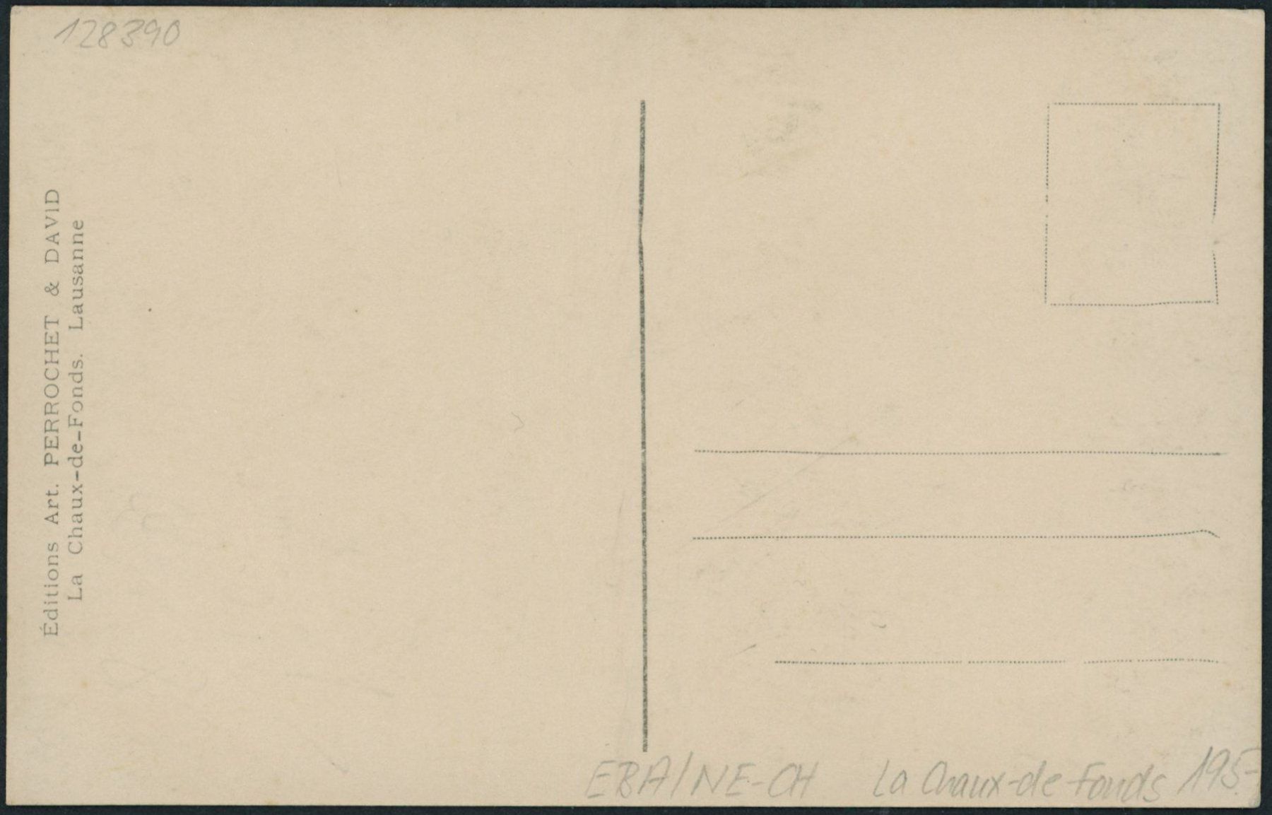 Cartoline postali: NE La Chaux de Fonds - Bahn – Nuovo (secondo la descrizione) da Schindellegi venduto da leecollect 1
