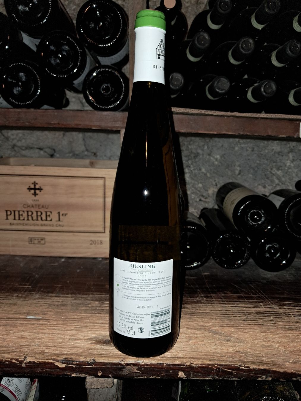 Wein: Vin d'alsace riesling 2023 – Neu und originalverpackt aus Le locle von juliensaran 2