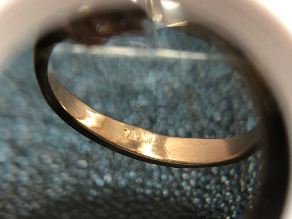 Anelli: Damenring mit Herz-Saphir und Diamant, 18 Kt. Roségold 750 – Usato da Bern venduto da bombich 8