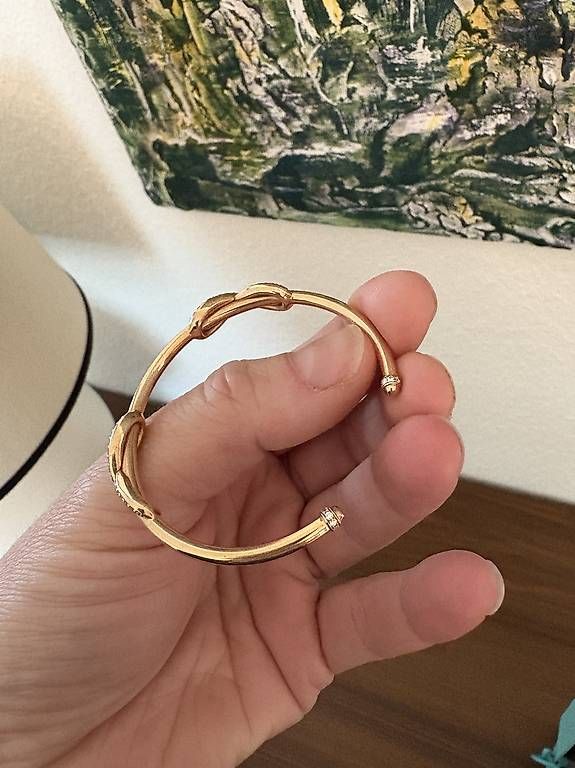 Armbänder & -reifen: Tiffany Infinity Double Cuff Gold and Diamonds – Gebraucht aus Unterägeri von mar_96hk 3