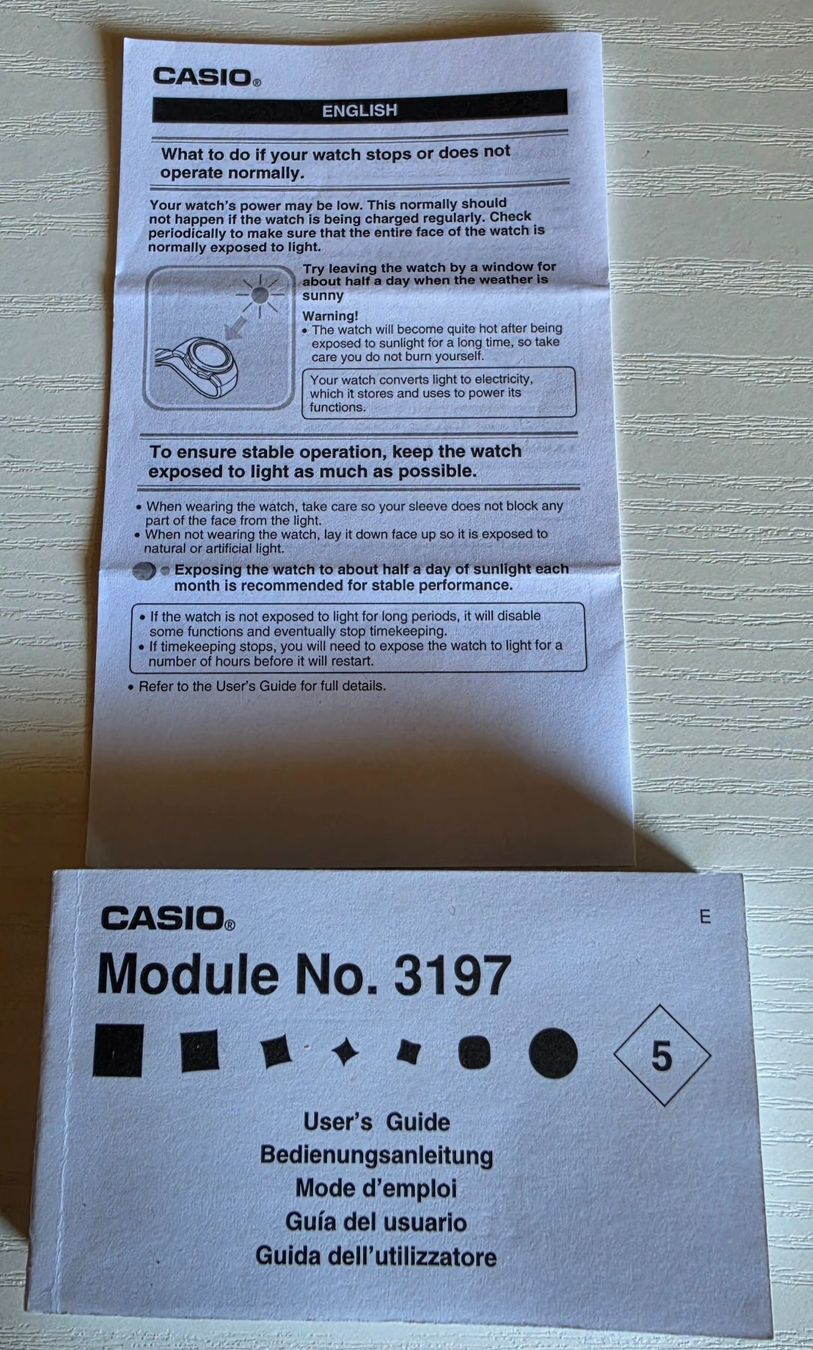 Casio Orologi: Casio Tough Solaruhr – Usato da Bassersdorf venduto da ciao555 4