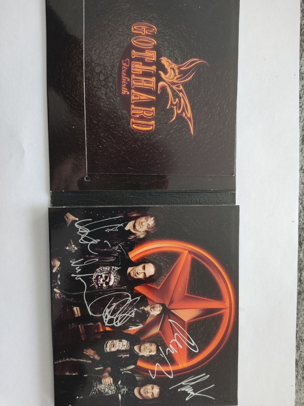 CD: CD Gotthard Signiert Firebirth – Usato da Münchenbuchsee venduto da Cori1968