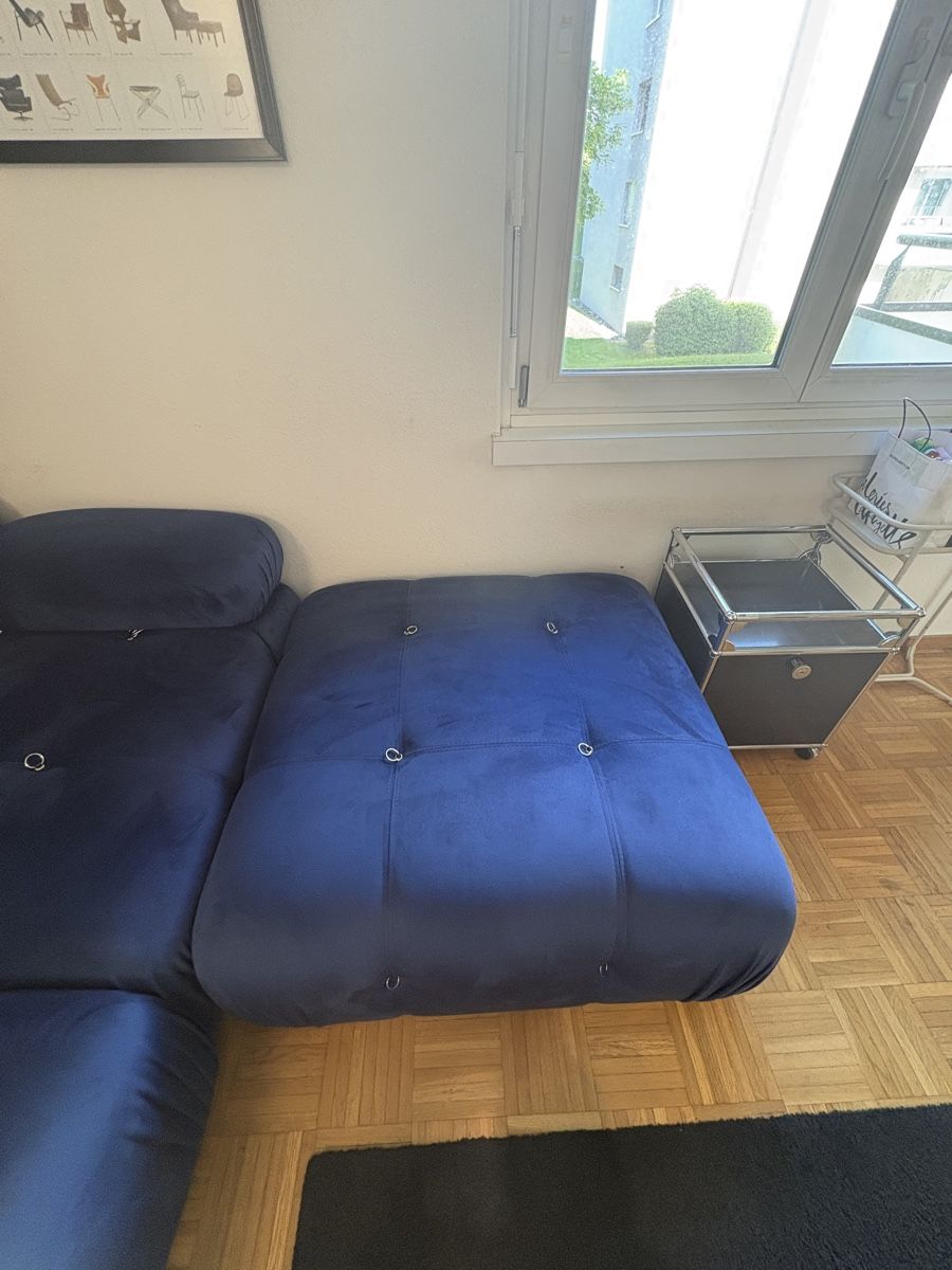 Divani: Atelier del Sofa Bubble Velvet Blue – Nuovo (secondo la descrizione) da Glattbrugg venduto da Fabiolous1 5