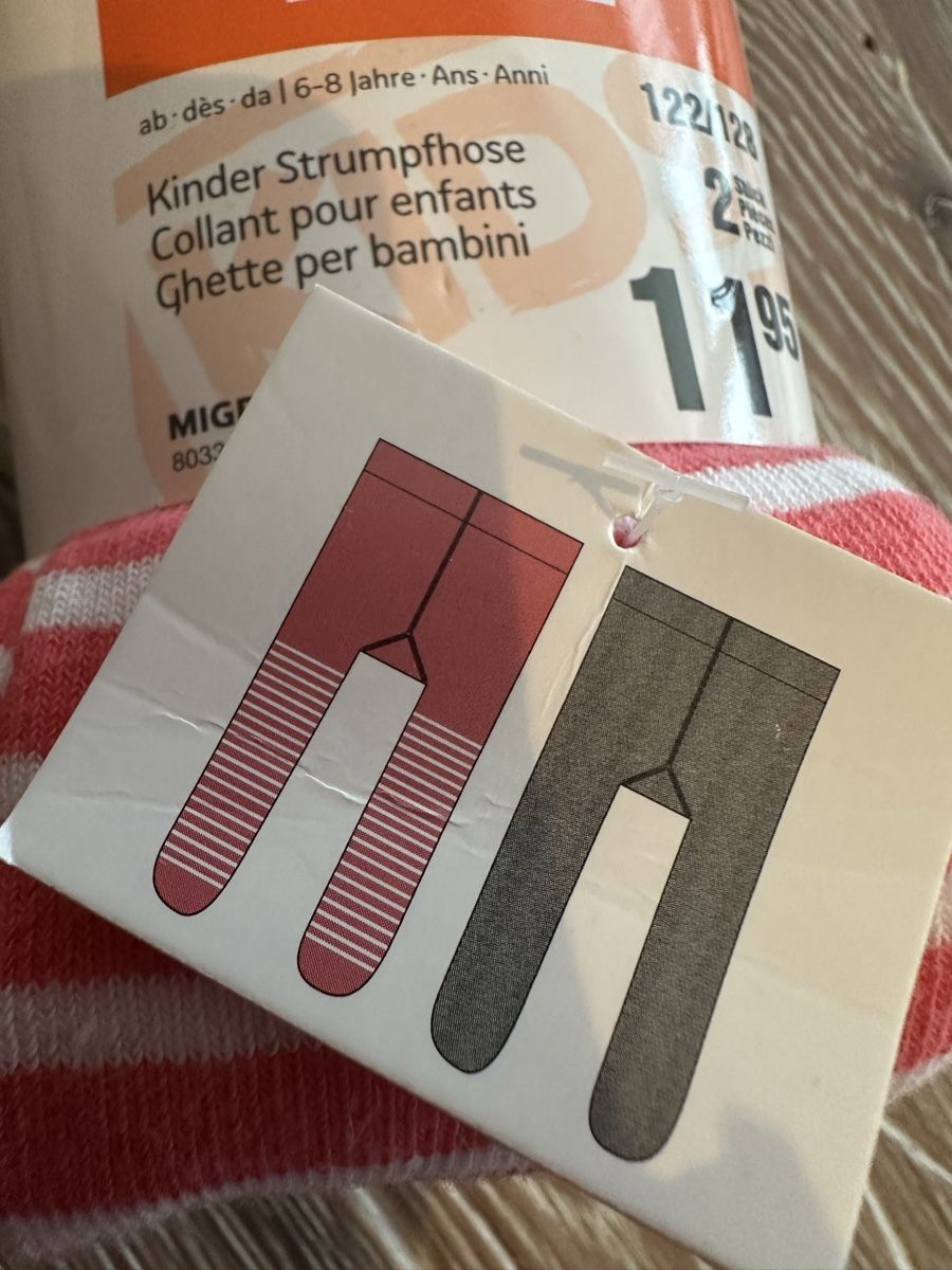 Migros Collant & Leggings: Kinder Strumpfhose, Gr. 122/128, Neu & OVP – Nuovo e nell'imballaggio originale da Safenwil venduto da Whoopie1 5