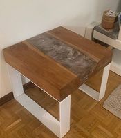 Table basse en chêne massif